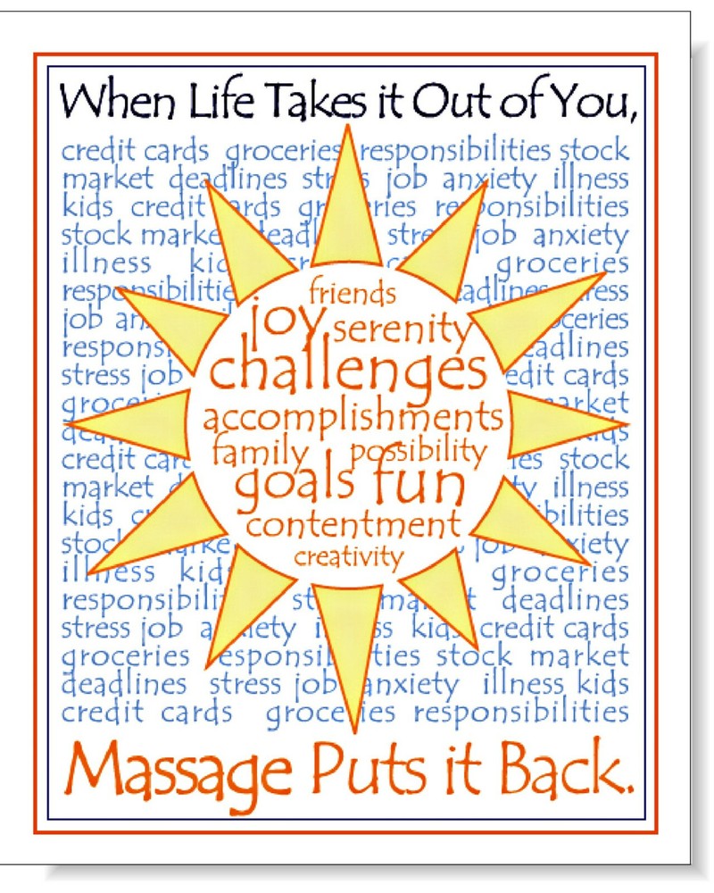 Massage Therapy Poster