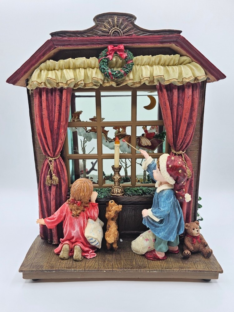 Kirkland windowpane waterglobe (Snowman) Read Description