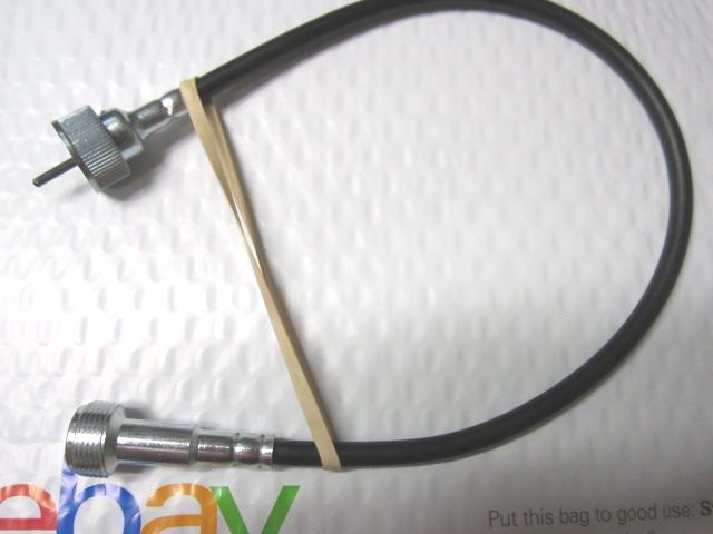 SPEEDOMETER CABLE EXTENSION 20" =  7/8" x 18 thread and .104" square insert