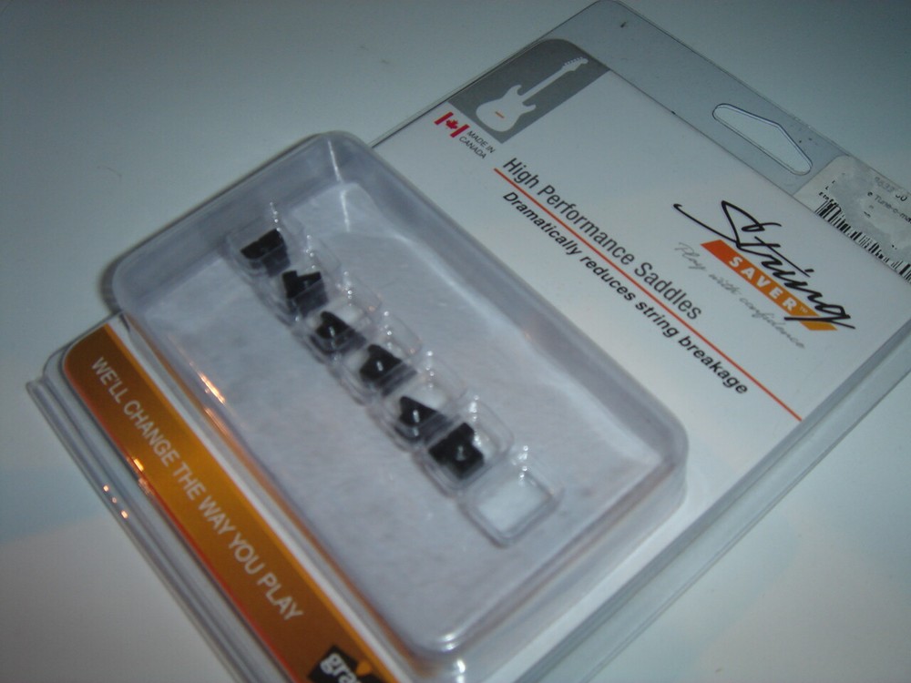Set of 6 STRING SAVER High Performance Saddles GRAPHTECH Epiphone Tune-O-Matic