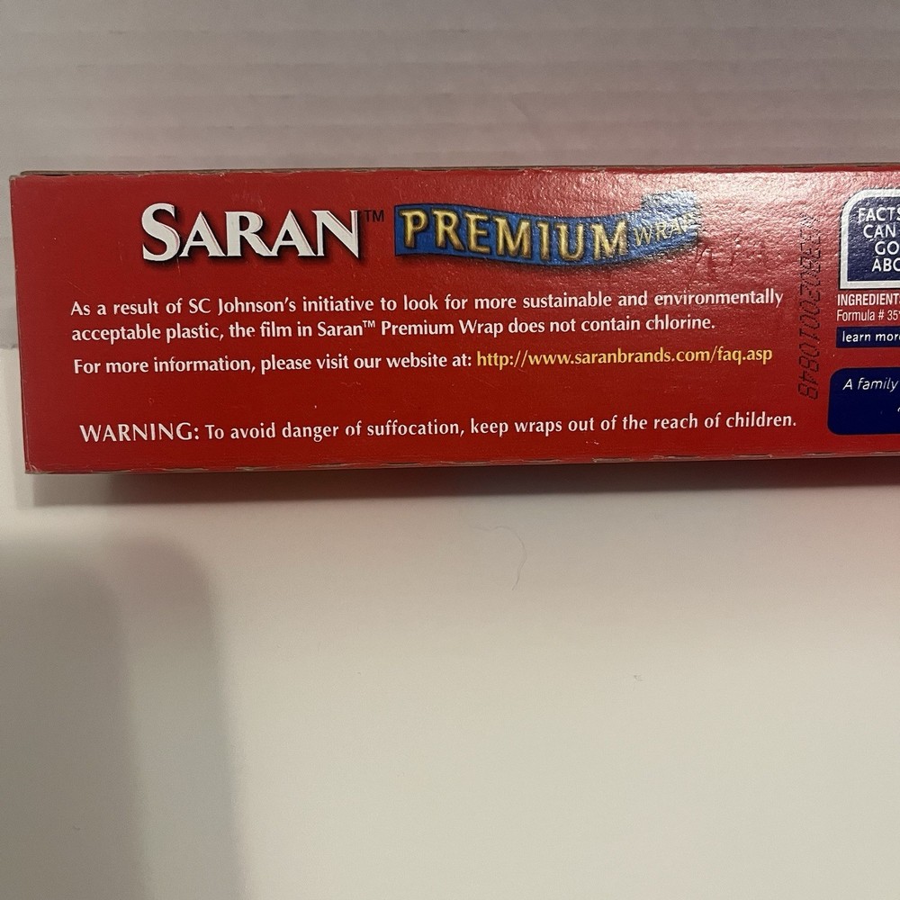 SC Johnson Saran Wrap, 100 Sq Ft Microwave Safe