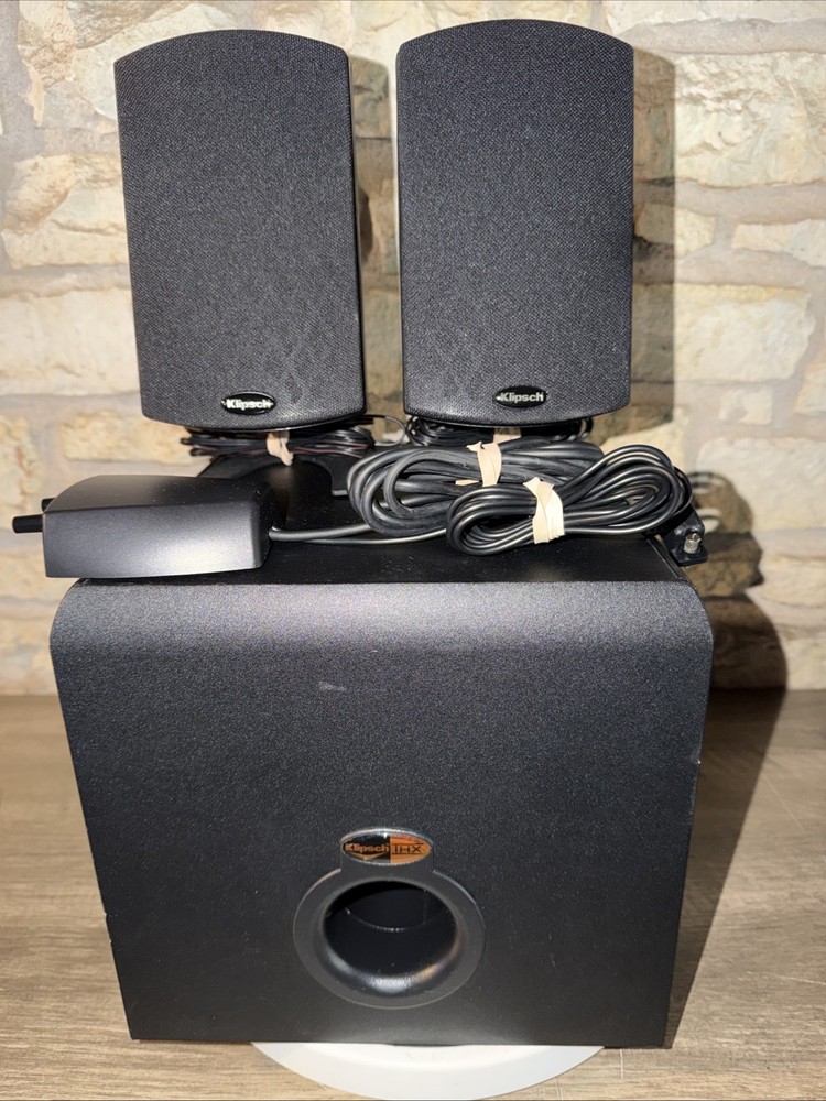 Klipsch ProMedia 2.1 THX® Bluetooth Certified Computer Speaker System. Video!