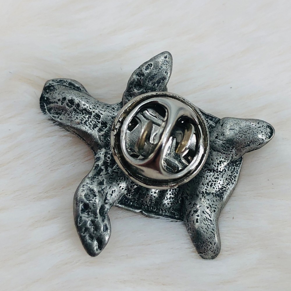 Sea Turtle Pewter Lapel Pin