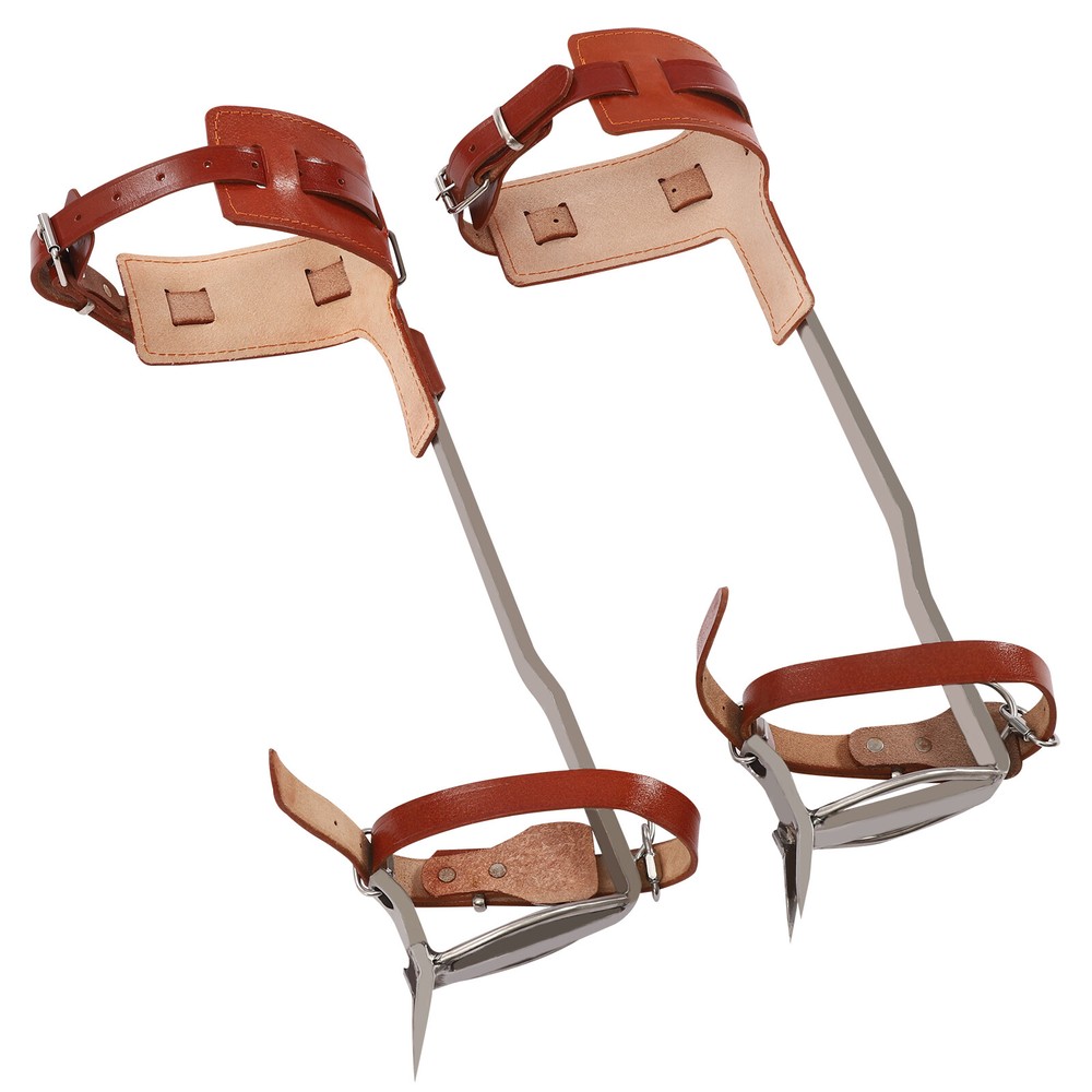 Climber Strap Gaffs Adjustable Tree Climbing Spike Sets Pole Climbing Spurs Tool