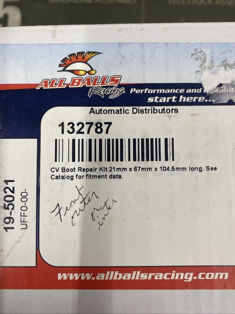 All Balls - 19-5021 - CV Boot Kit