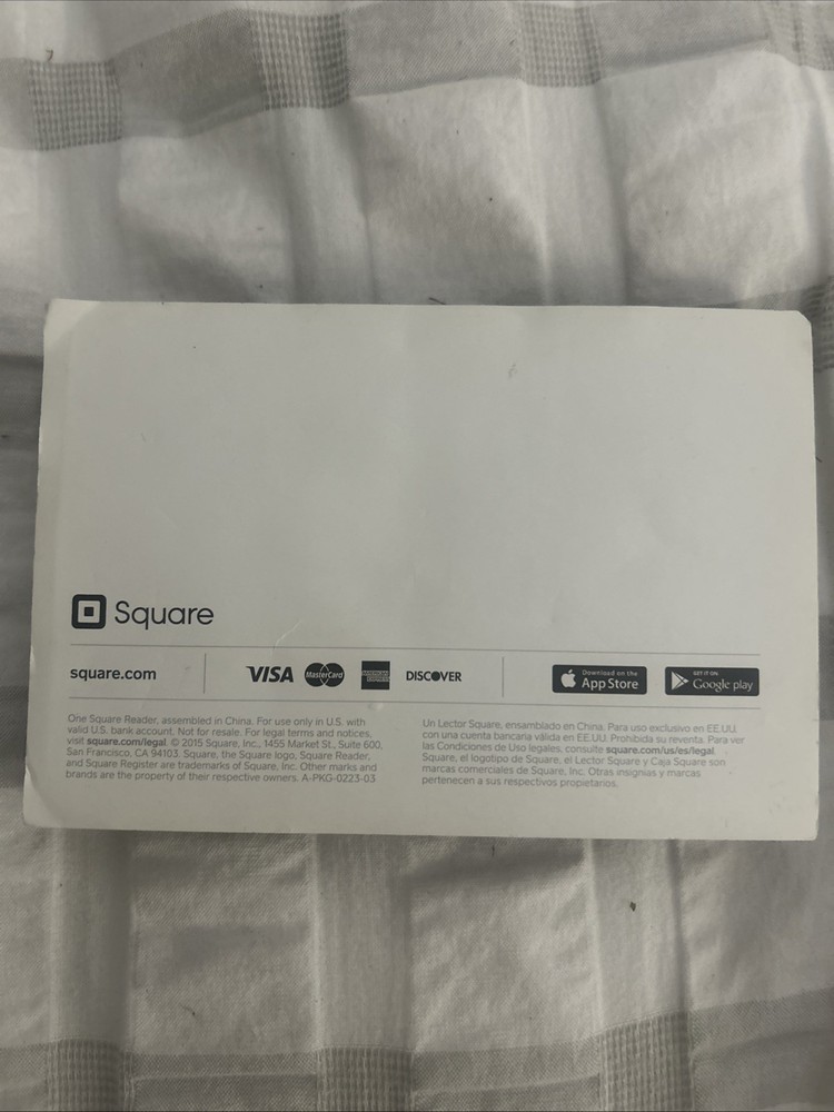 Credit Card Square Reader for magstripe headset jack