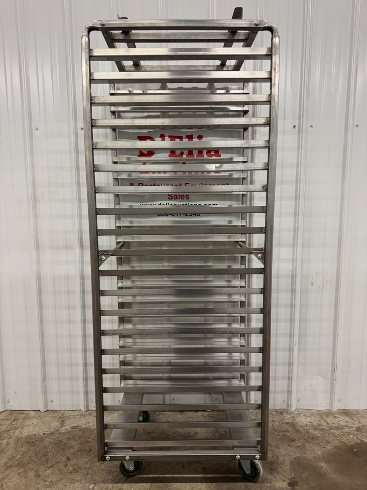 Stainless Steel Full Size Sheet Pan Rack on Casters