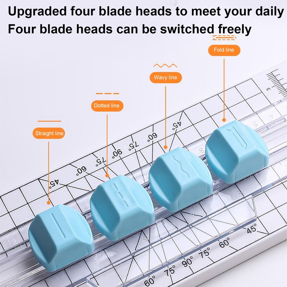 Paper Trimmer 4-in-1 Multi-Function Photo Cutter Cutting Cardboard functional