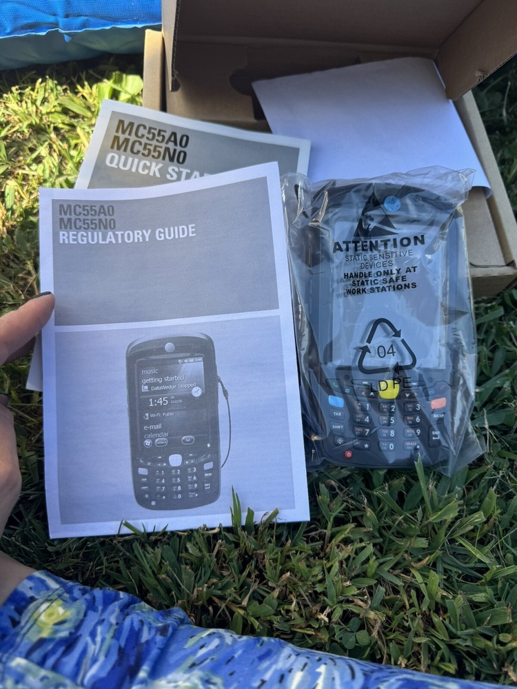 Zebra MC55A0-P90SWQQA9WR Handheld Computer Barcode Scanner MC55A0