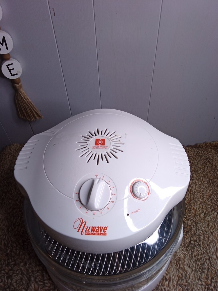 Nuwave Infrared Oven Model 20201-20204 Red & White WORKS
