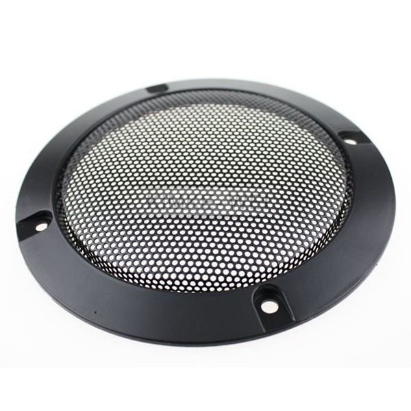 2pcs 4"Inch Matt Type Circle Speaker Decorative Circle With Protective Grille