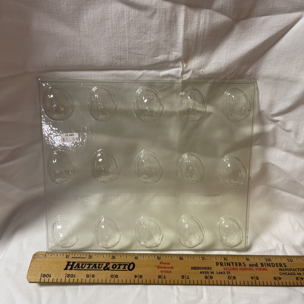 Fischer Candy Molds #111 Walnut