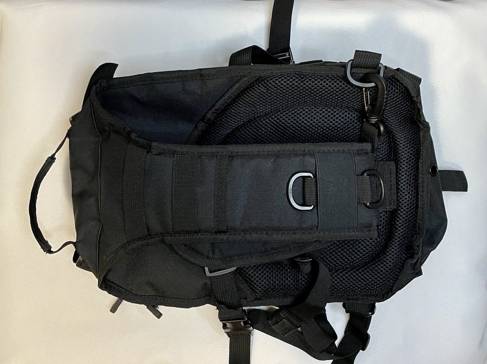 Small Molle Tactical Sling Backpack Daypack Black Excellent Preowned Condition