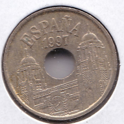 1997 Spain 25 Pesetas