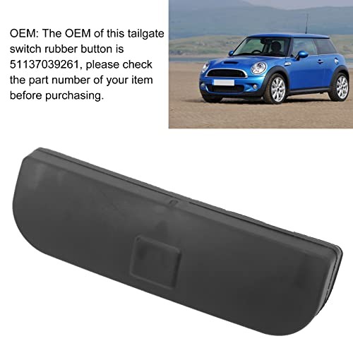 Tailgate Switch Rubber Button, Handle Switch Button Cap Cover, Car Tailgate