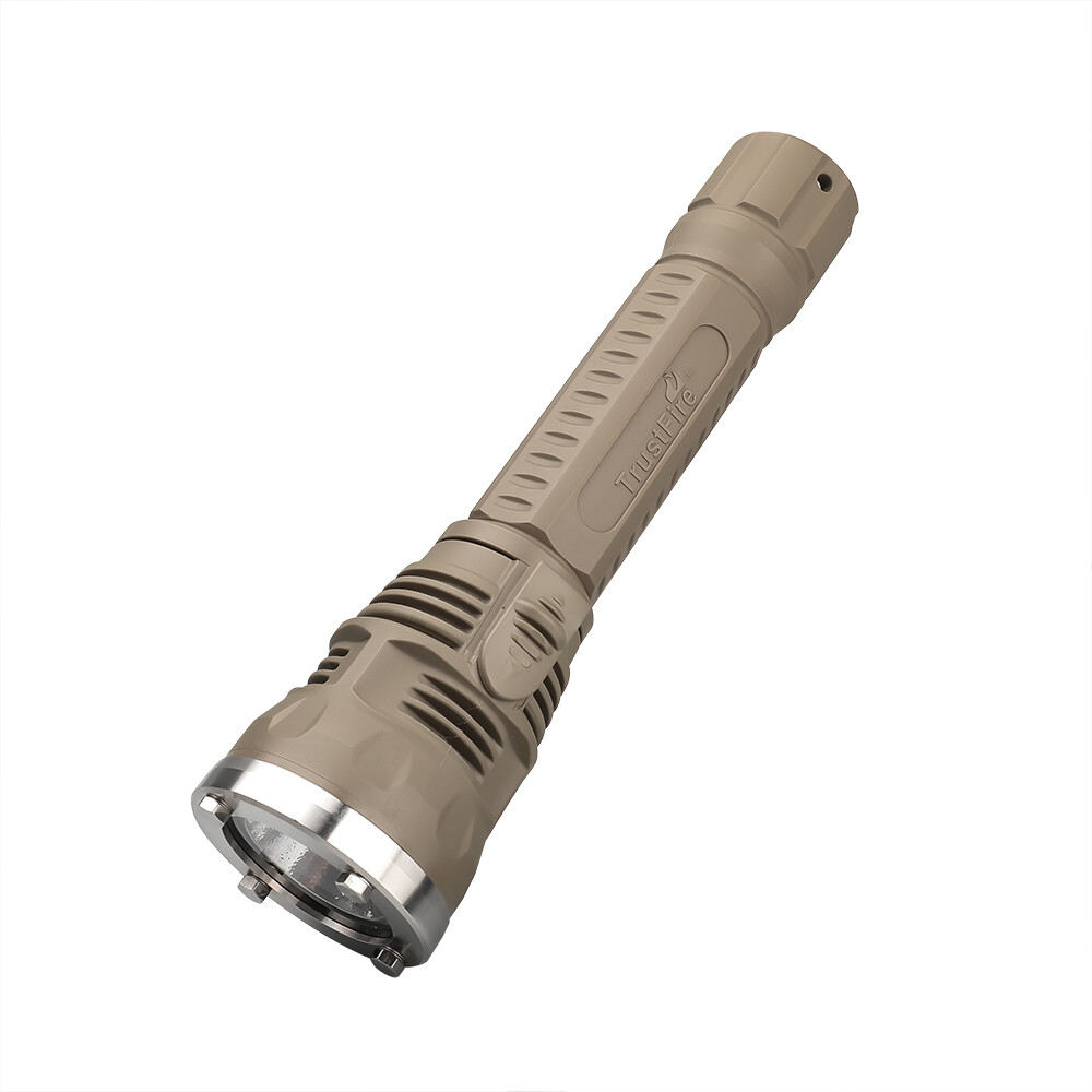 TrustFire Stepless Dimming 3200LM Rechargeable LED Diving Light Scuba Flashlight