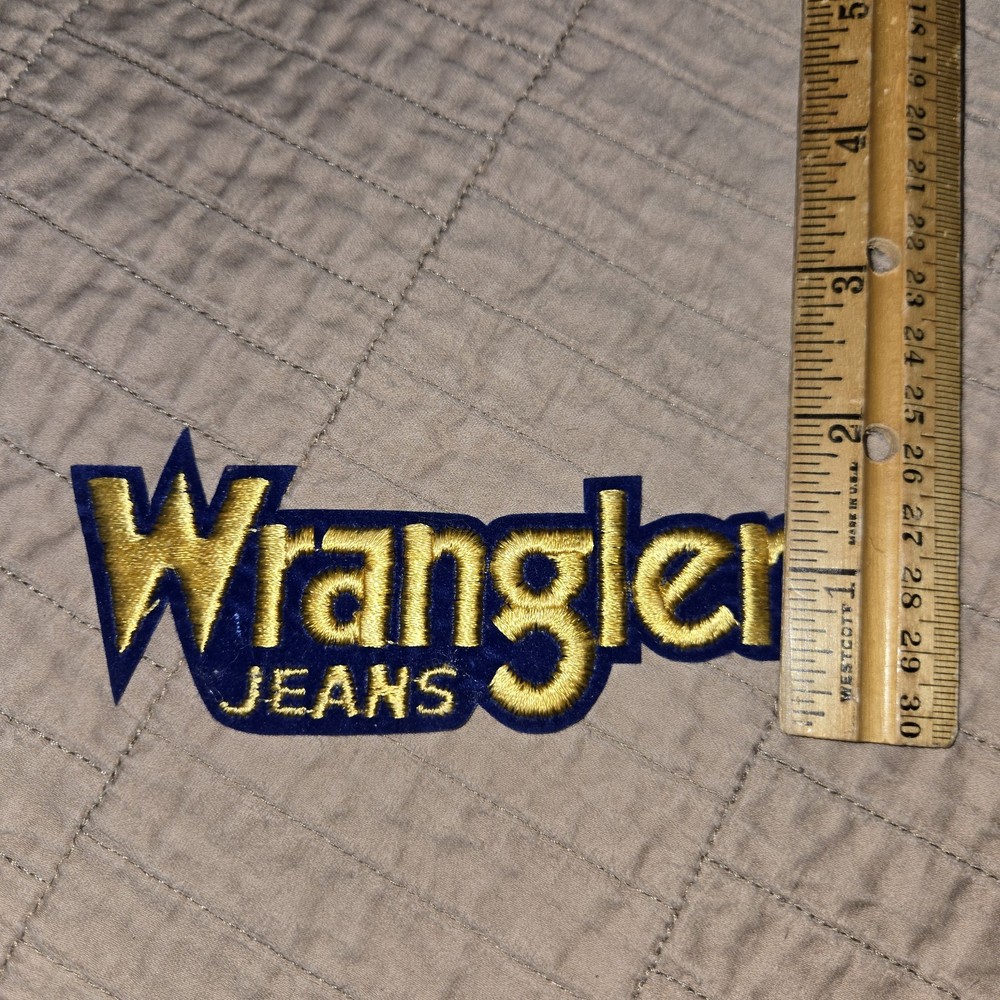 VINTAGE WRANGLER JEANS CLOTH PATCH