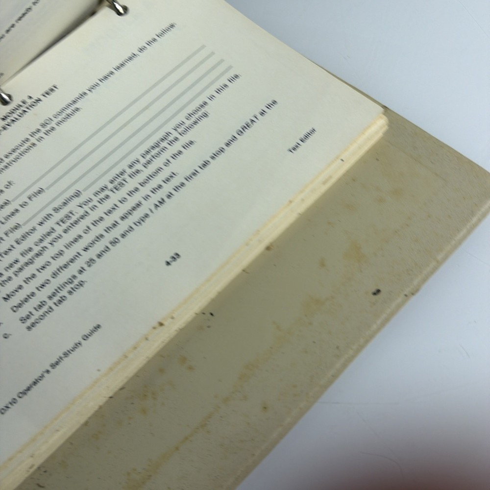 Texas Instruments 990 Handbook & Guide Vintage