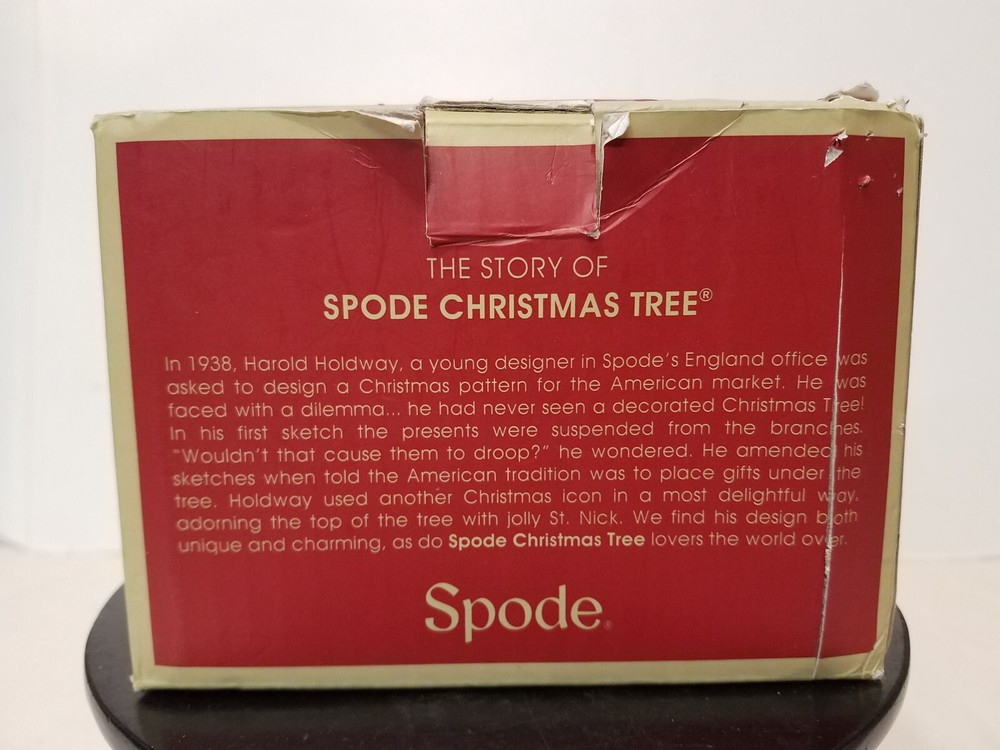 Spode candle light Open Box See video 5-1/2 inches Tall