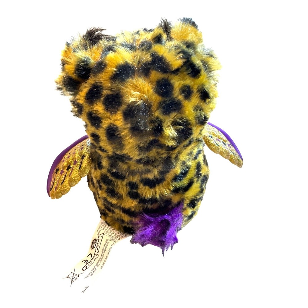 Hatchimals 5" Golden Lynx Spin Master Purple Wings Talks