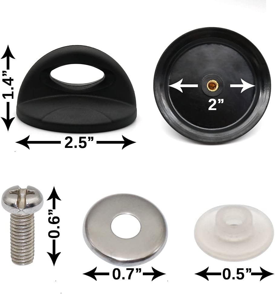 2 Pack Pot Lid Handle Replacement Knob, Kitchen Cookware Universal Holding Handl
