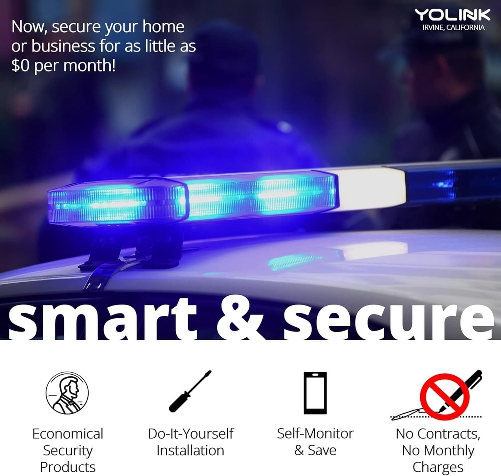 YoLink X3 Version Outdoor Alarm Controller, Ruggedized Battery-Powered 130dB