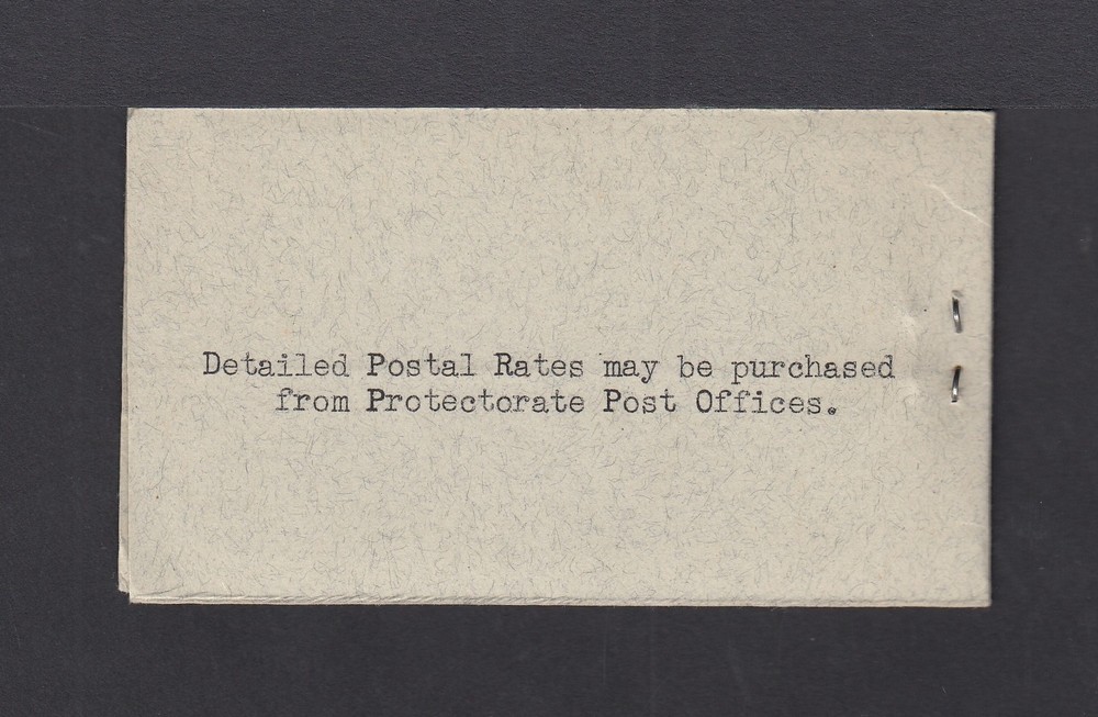 British Solomon Islands Protectorate Booklet - 1959 11/- MUH
