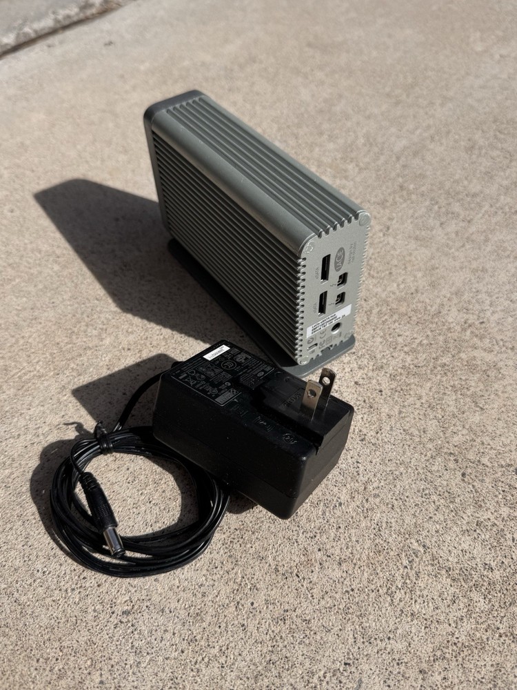 LaCie eSATA Hub External Drive Silver eSATA Interface Model EMPT120740469E