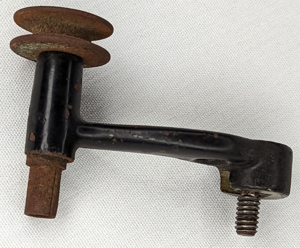 Antique White Rotary Sewing Machine Vintage Thread Guide