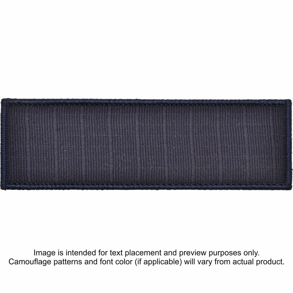 Custom Plate Carrier Text Patch - 2x6