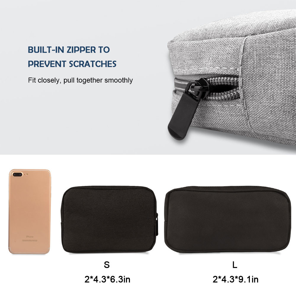 Electronic Digital Storage Bag USB Cable Charger Earphone Pouch Organizer Case