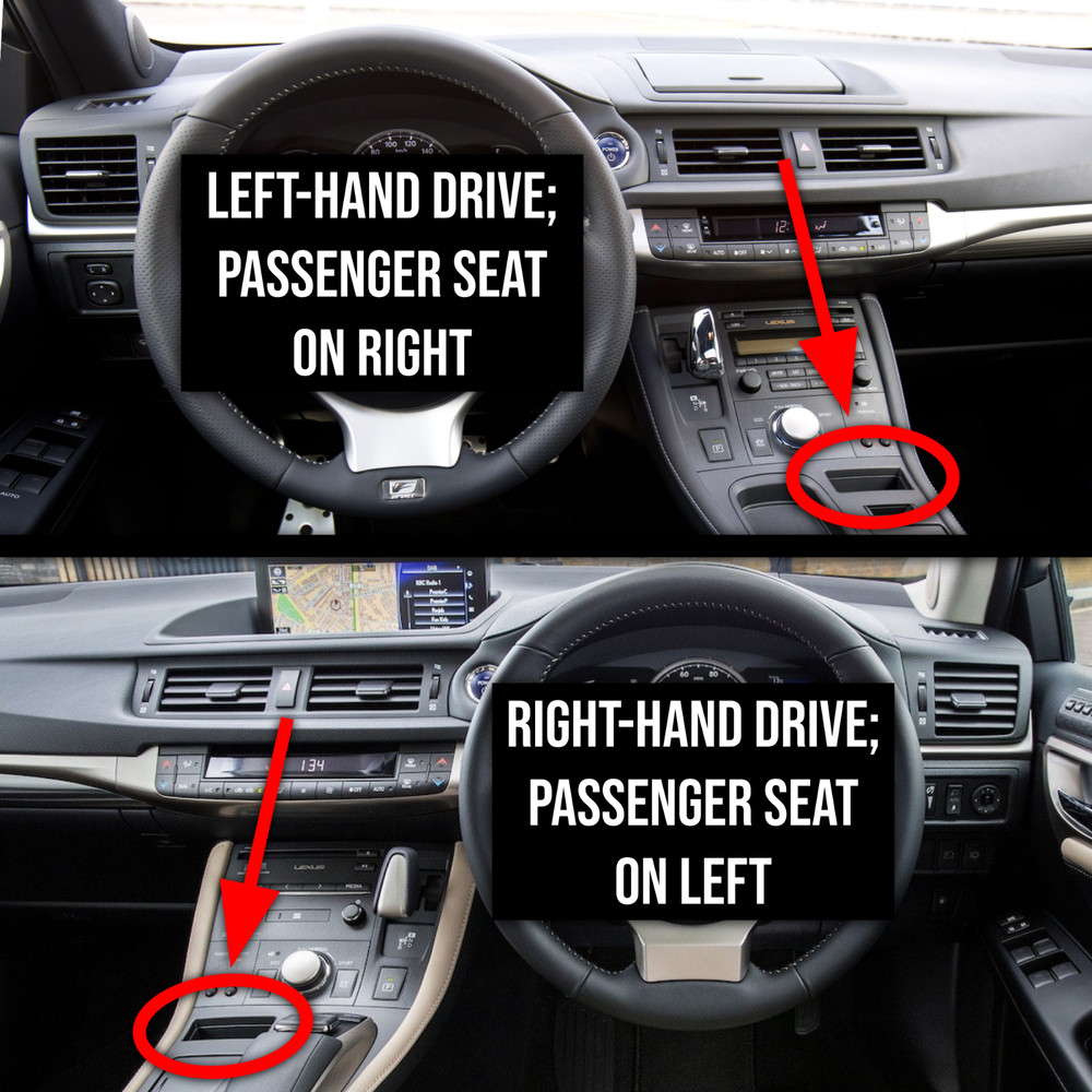 Console Cubby Phone Holder for 2011-2017 Lexus CT 200h