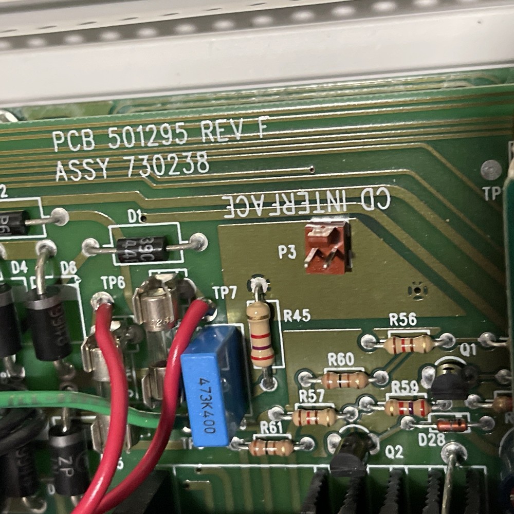 M&S Systems Model MC602 Intercom Panel (FOR PARTS, AS-IS)