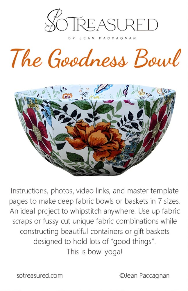 Goodness Bowl Pattern by Jean Paccagnan