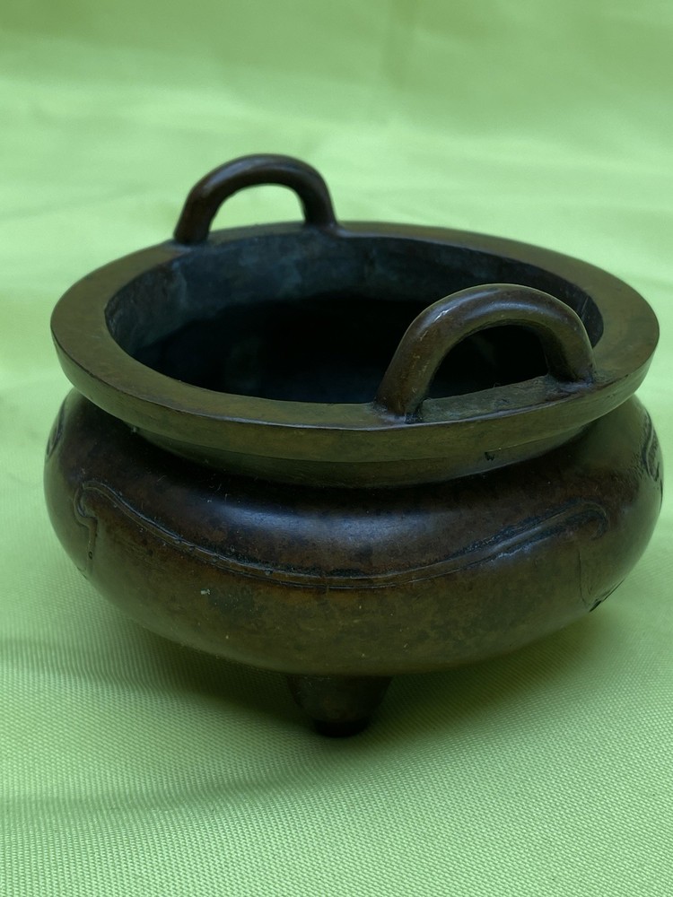 Copper incense burner
