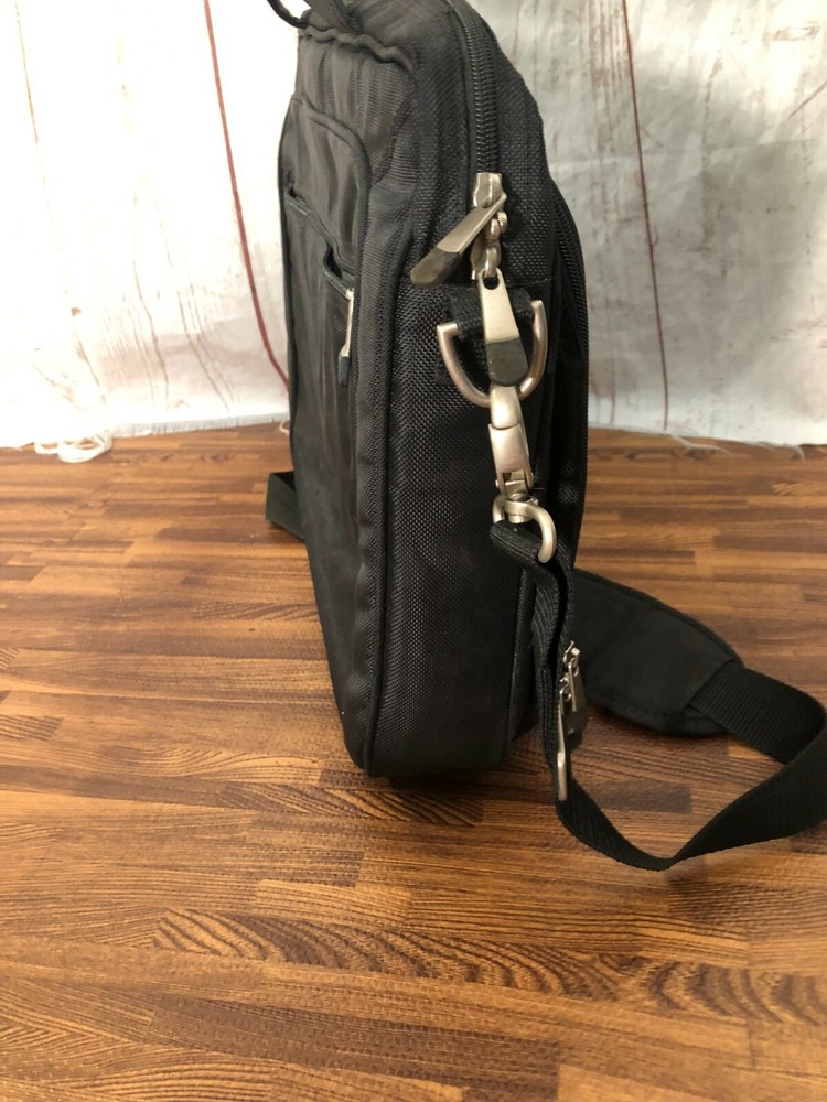Dell Laptop Computer Briefcase Messenger Bag Shoulder Strap Black
