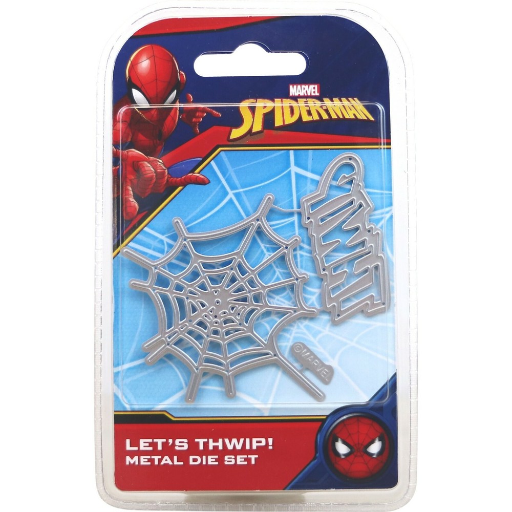 Marvel Spiderman "Let's Thwip!" Metal Die - NEW