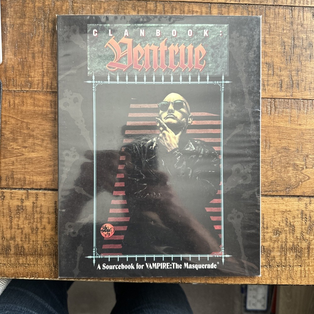 Vampire Masquerade Clanbook Ventrue White Wolf RPG Sourcebook WoD