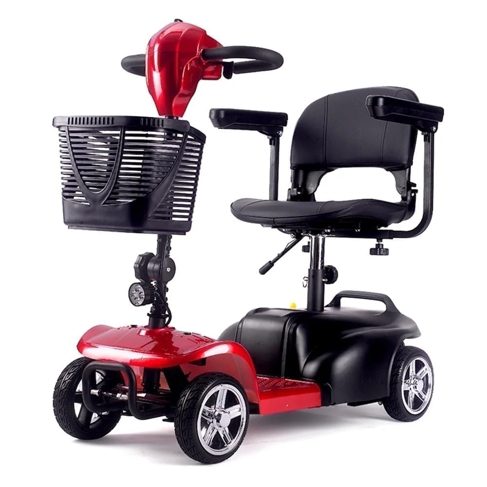 Mobility Scooter,Folding 4 Wheels Mobility Scooters for Seniors,Replacement E...