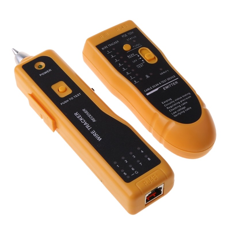 Telephone Wire Tracker Tracer Diagnose Tone Tool Networks Cable Tester