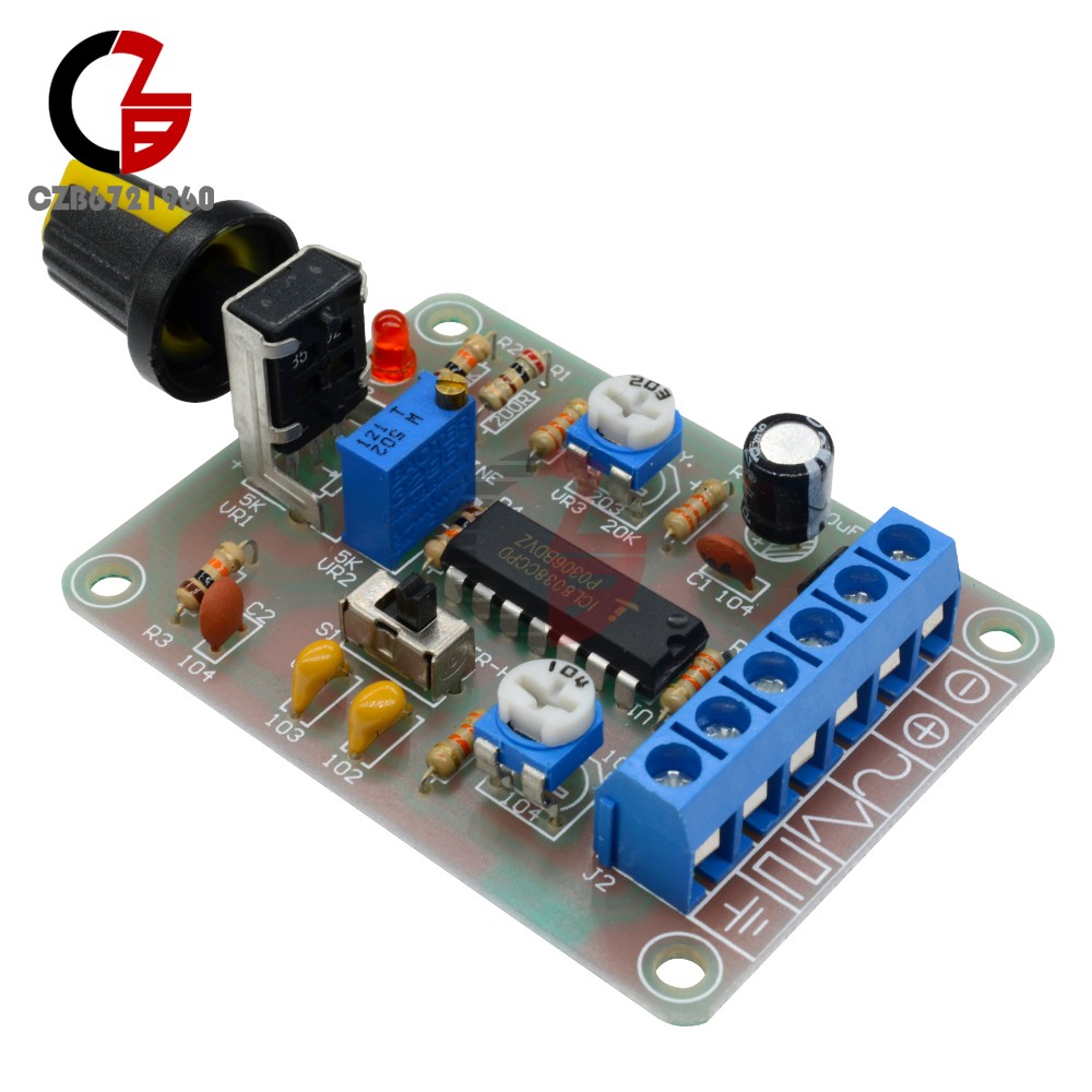 Welded ICL8038 Signal Generator Module Sine Square Triangle Monolithic Function