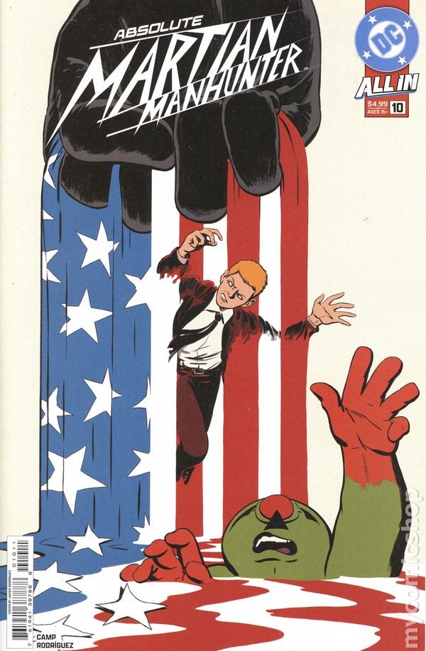 Absolute Martian Manhunter #10A 2026 Stock Image