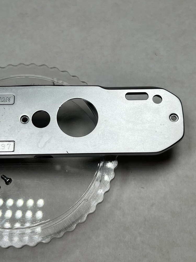 Pentax MG Bottom Plate w/ Screws