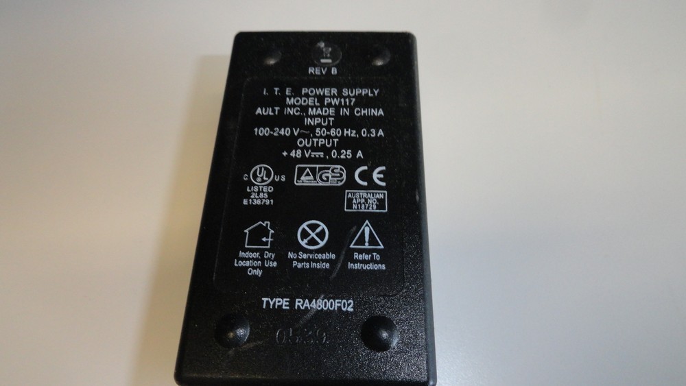 BB3: Ault PW117 Power Supply AC DC Adapter