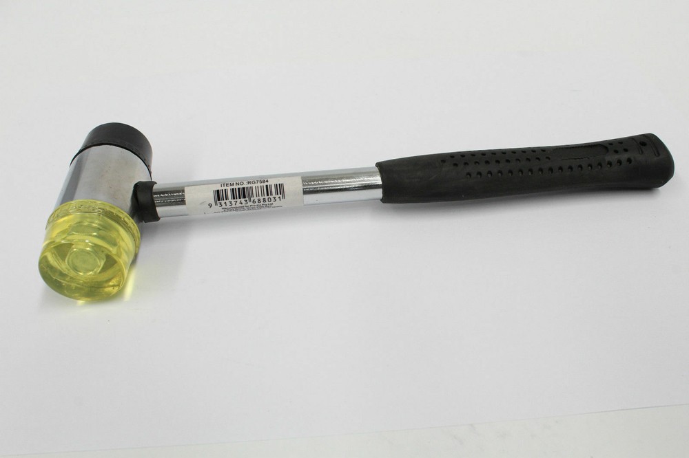 MALLET HAMMER 40mm - DOUBLE FACED RUBBER / HARDENED PLASTIC COMBO