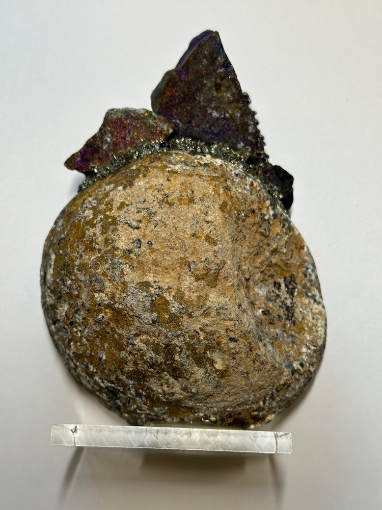 Geode Sculpture ALASKA Gold Mining scene