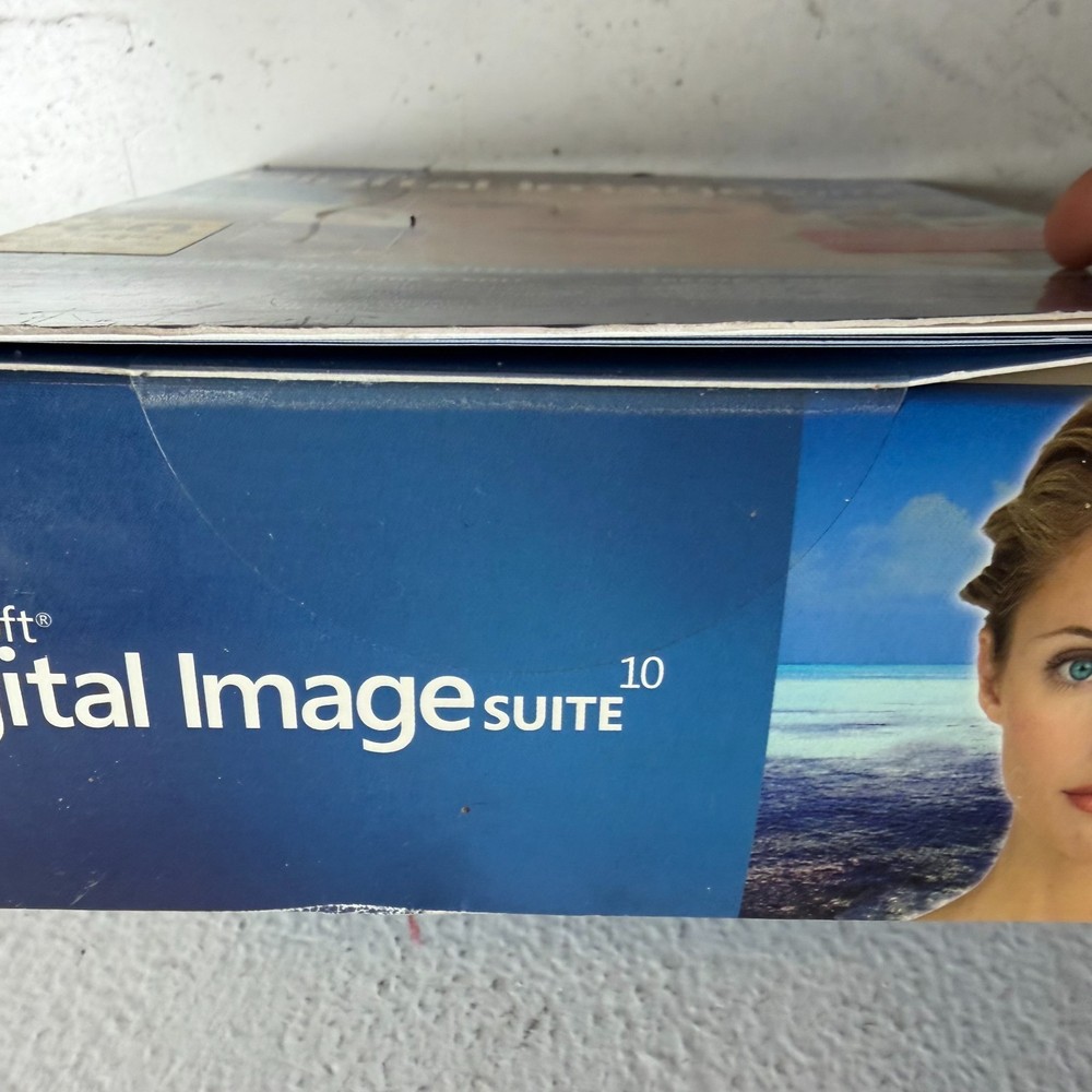 Microsoft Digital Image Suite 10 Software Package for Photo Editing - Sealed