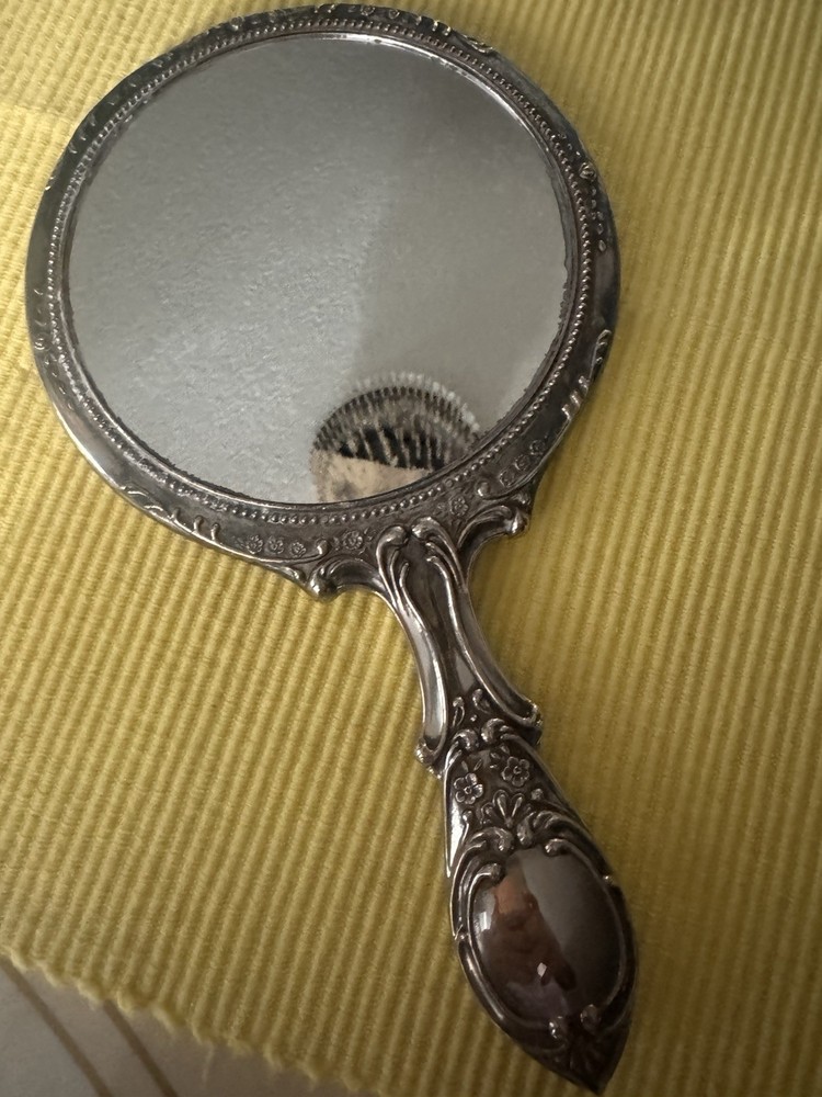 Mirror Vintage Silver Plated