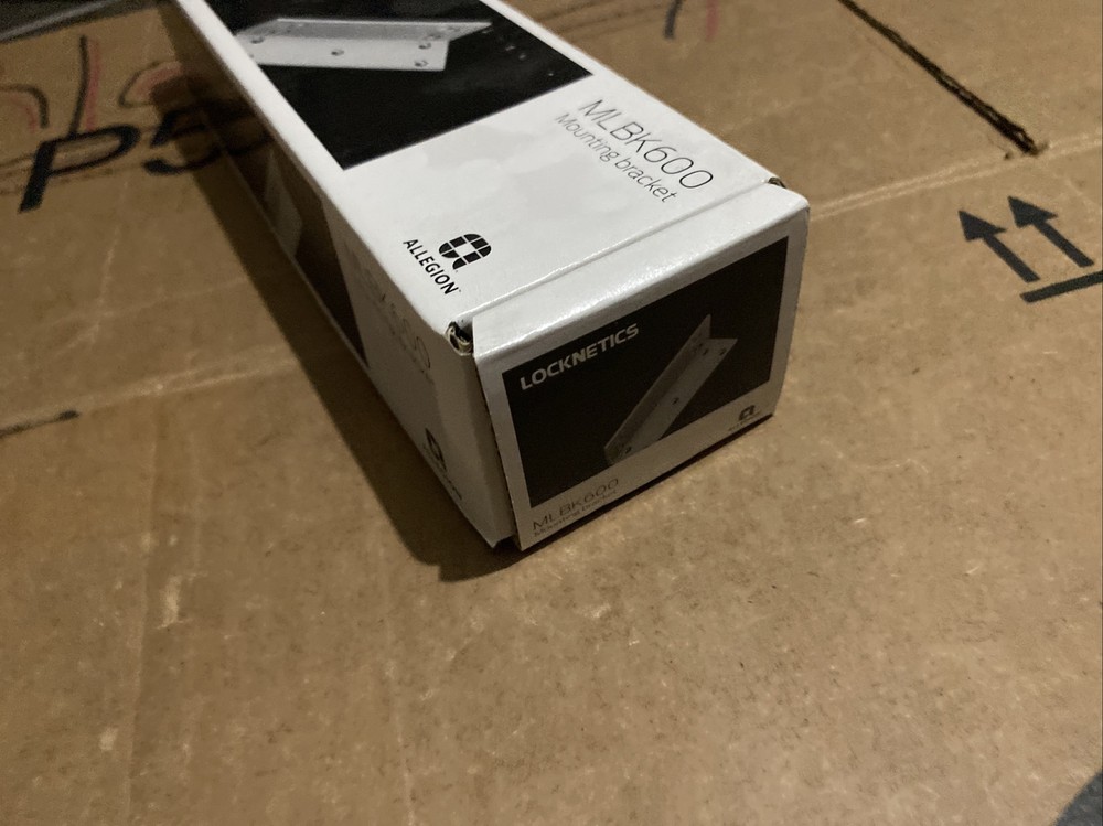 Locknetics Electromagnetic Lock Mounting L Bracket for MG600 - MLBK600