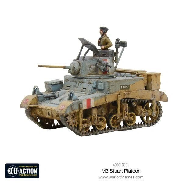 Bolt Action - M3 Stuart Platoon